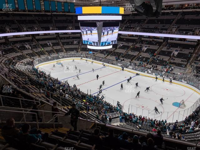 SAP Center at San Jose - Section 225 Seat View