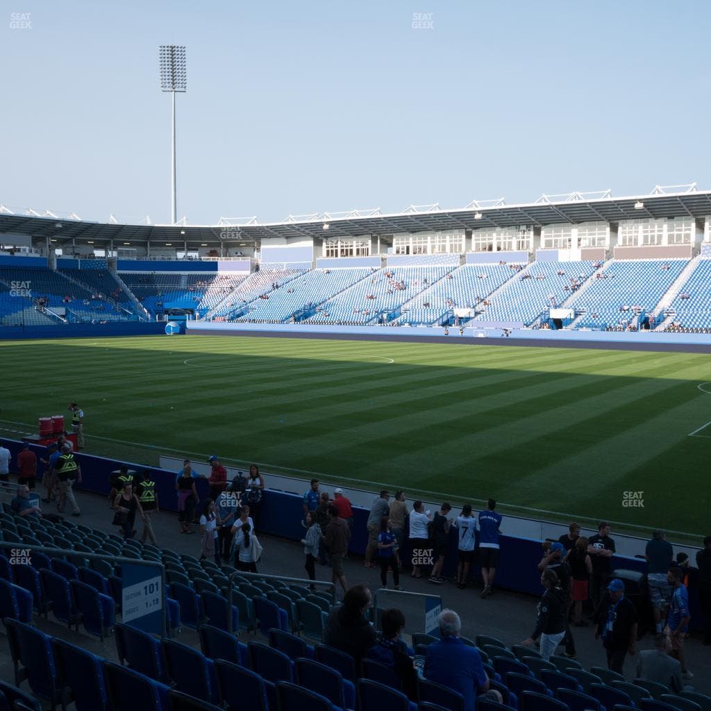 Saputo Stadium - Section 101 Seat View