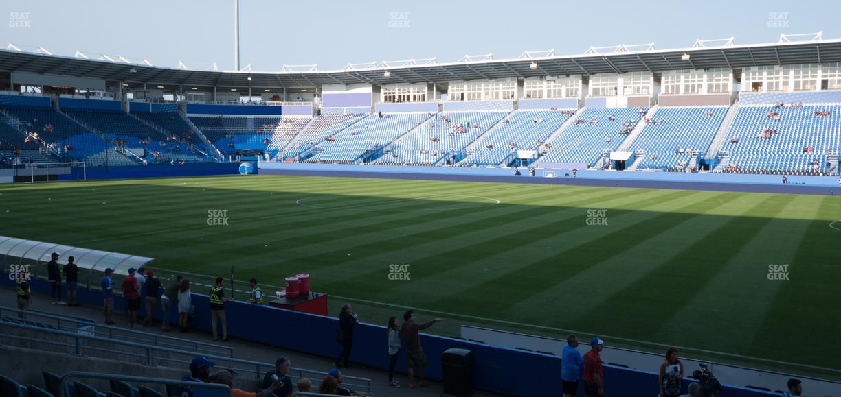 Saputo Stadium - Section 102 Seat View