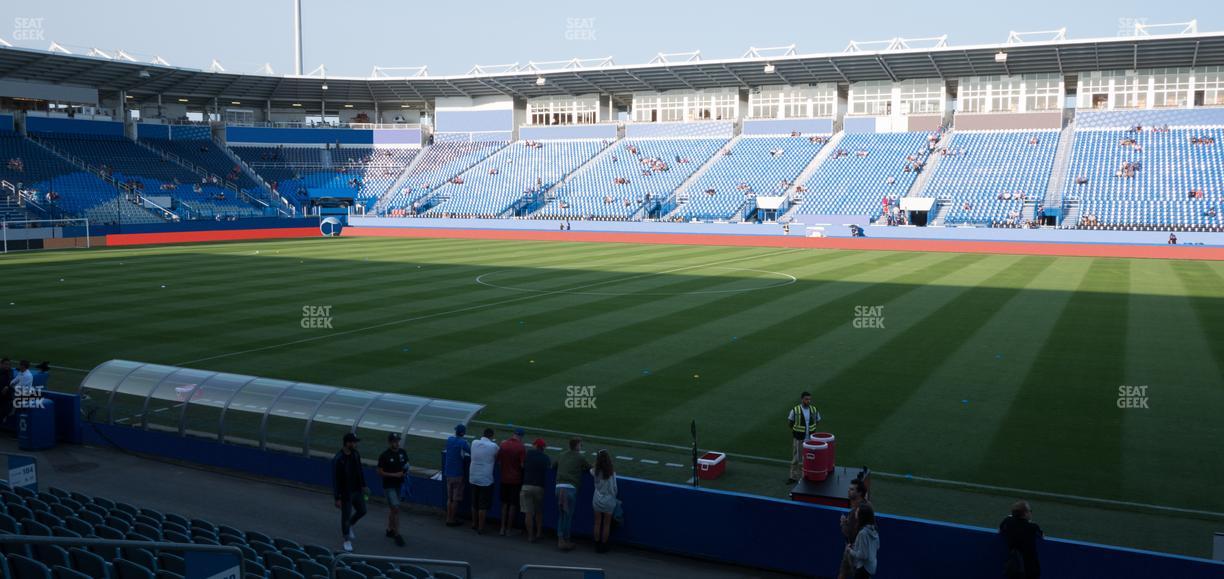 Saputo Stadium - Section 103 Seat View