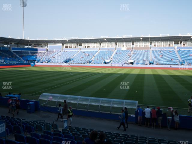 Saputo Stadium - Section 104 Seat View