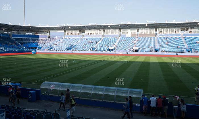 Saputo Stadium - Section 104 Seat View