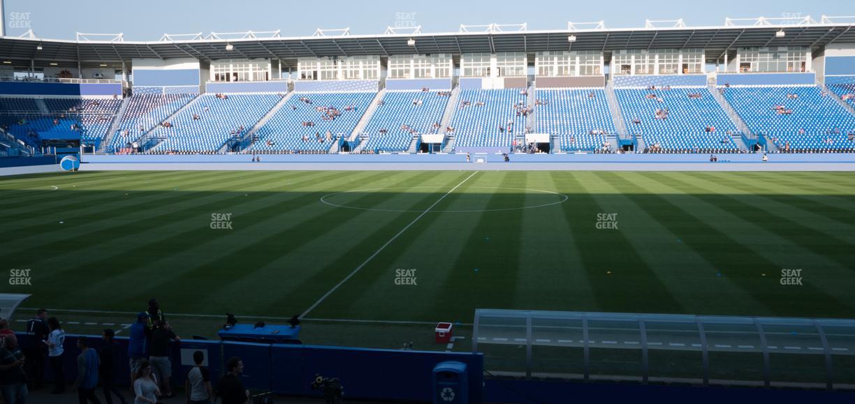 Saputo Stadium - Section 105 Seat View