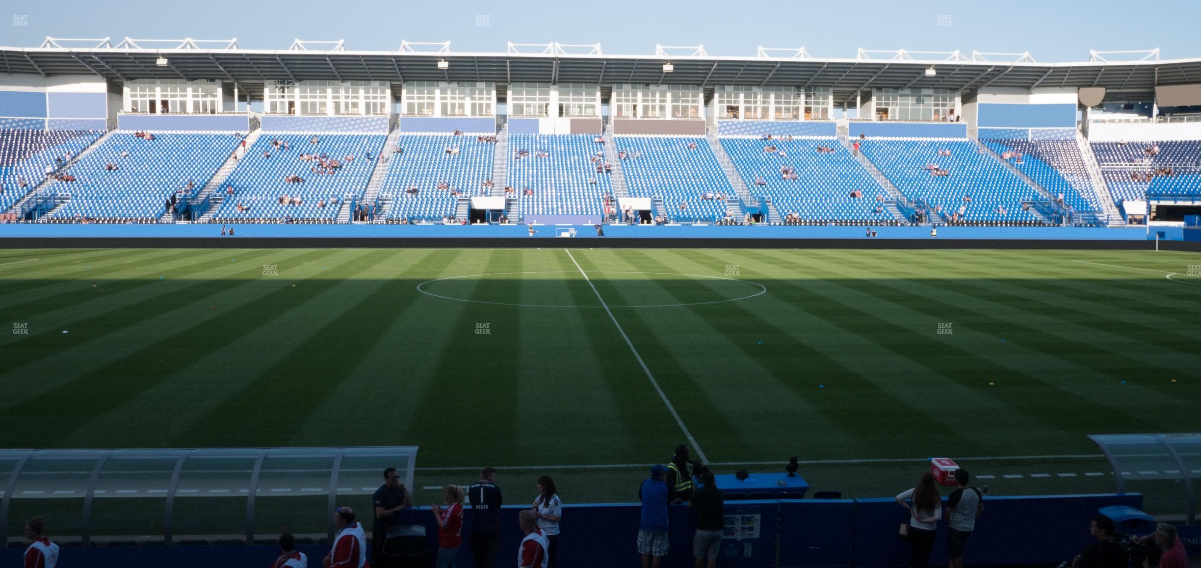Saputo Stadium - Section 106 Seat View
