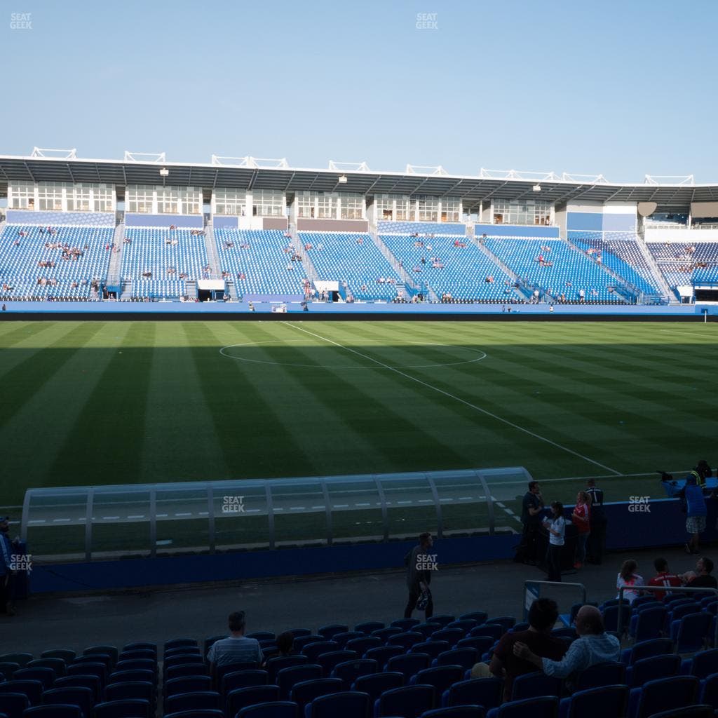 Saputo Stadium - Section 107 Seat View