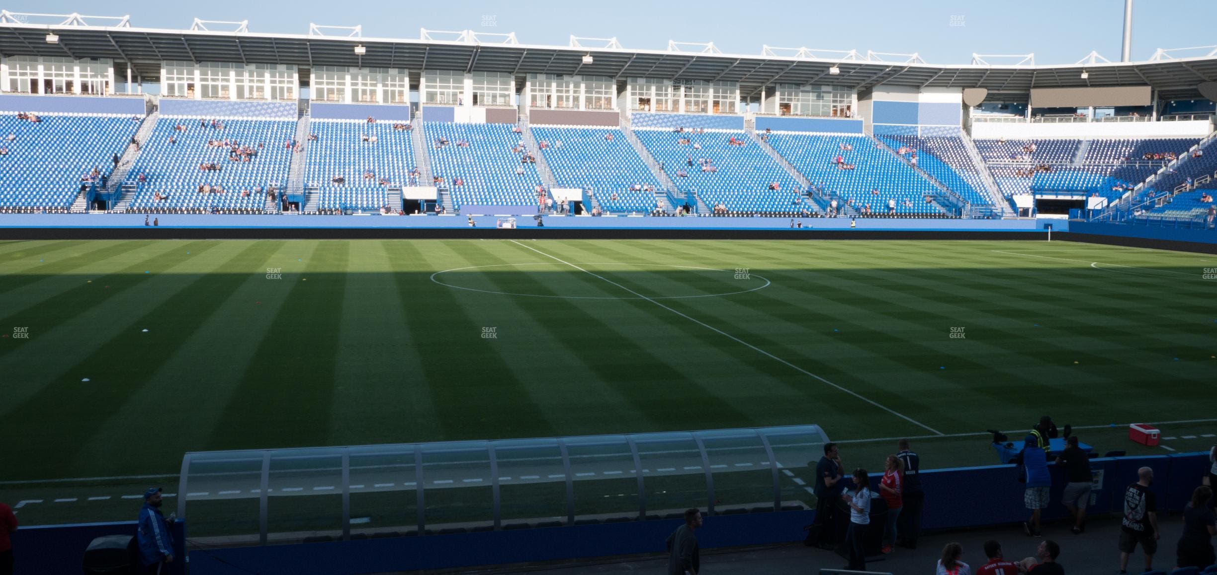 Saputo Stadium - Section 107 Seat View