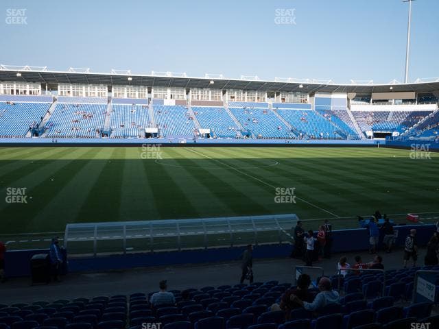Saputo Stadium - Section 107 Seat View