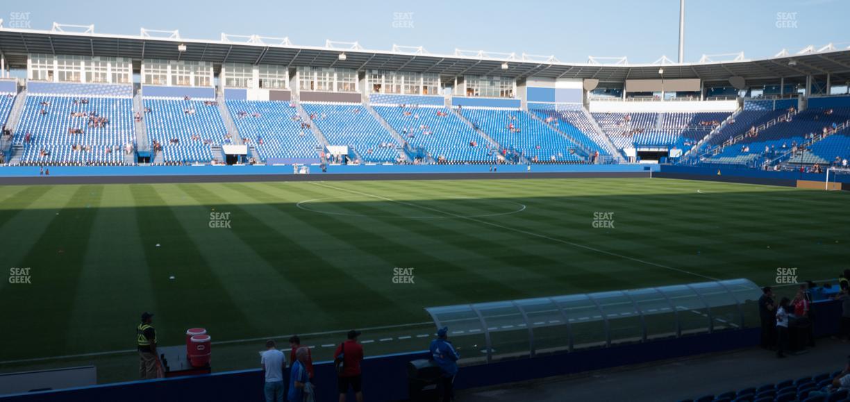 Saputo Stadium - Section 108 Seat View