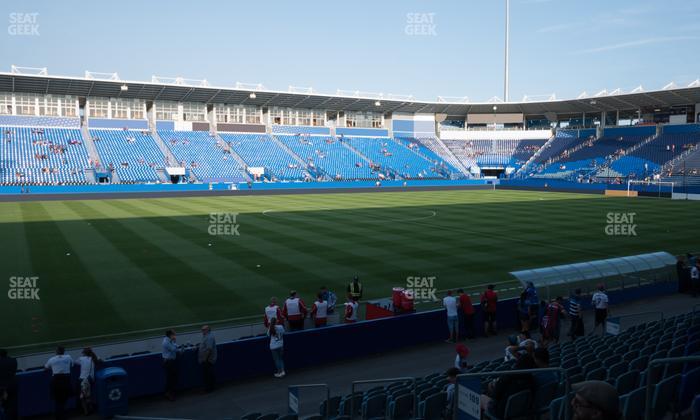 Saputo Stadium - Section 109 Seat View