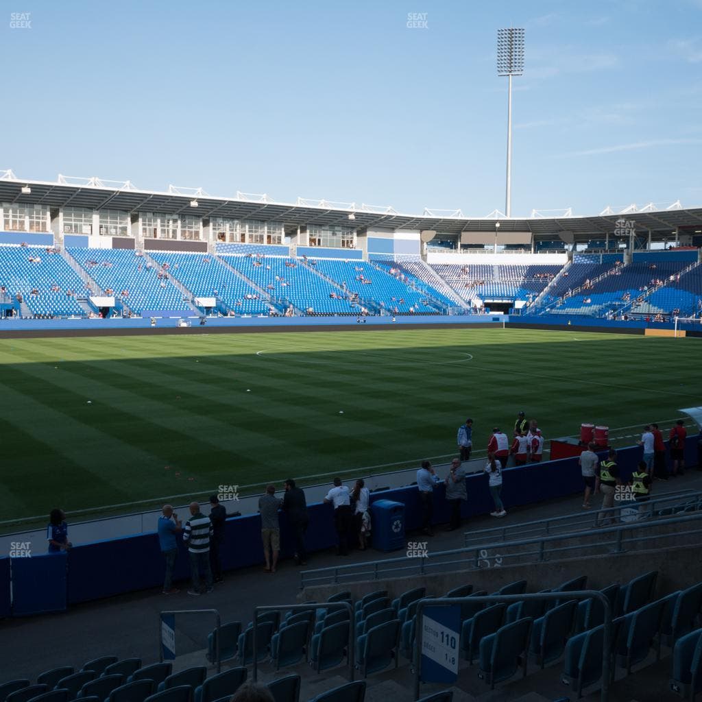 Saputo Stadium - Section 110 Seat View