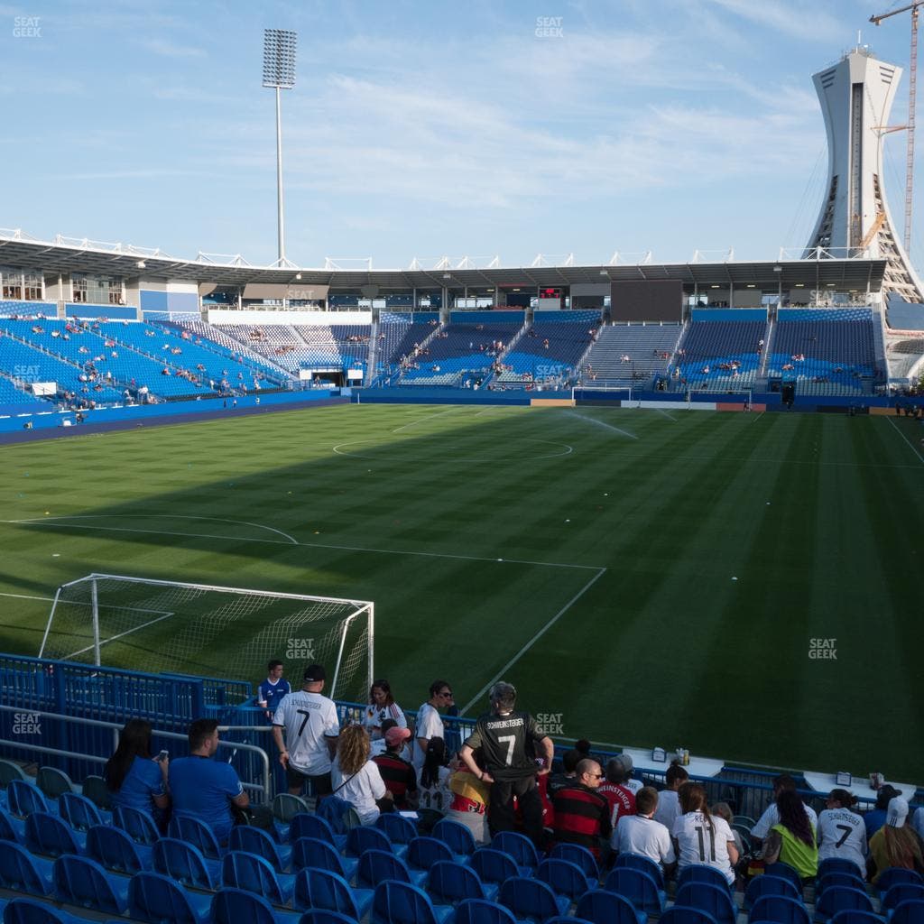 Saputo Stadium - Section 112 Seat View