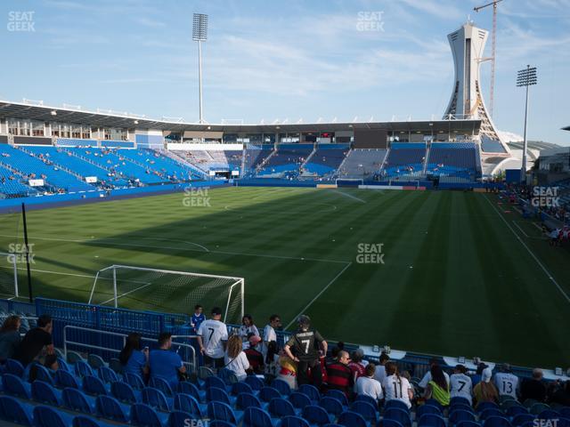 Saputo Stadium - Section 112 Seat View