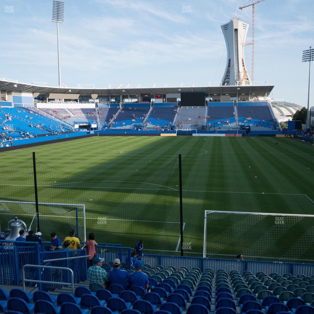 Saputo Stadium - Section 113 Seat View