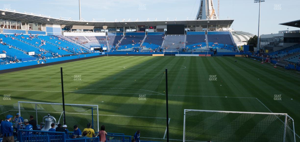 Saputo Stadium - Section 113 Seat View