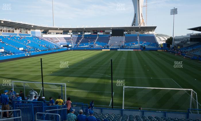 Saputo Stadium - Section 113 Seat View