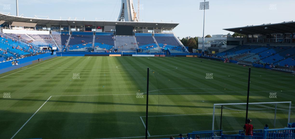 Saputo Stadium - Section 115 Seat View