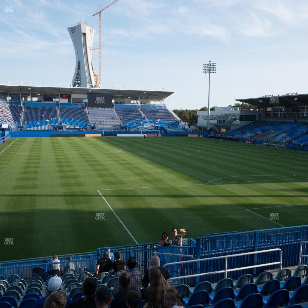 Saputo Stadium - Section 116 Seat View