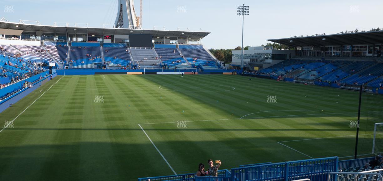 Saputo Stadium - Section 116 Seat View