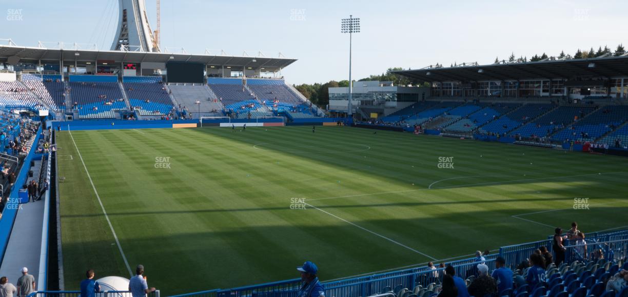 Saputo Stadium - Section 117 Seat View