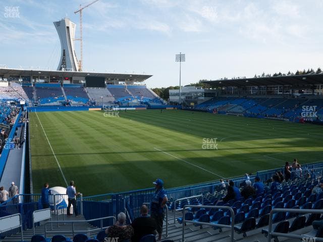 Saputo Stadium - Section 117 Seat View
