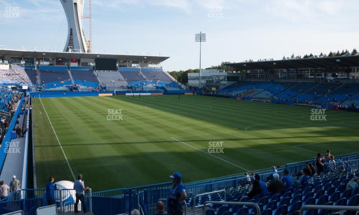 Saputo Stadium - Section 117 Seat View