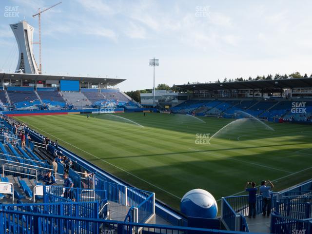 Saputo Stadium - Section 118 Seat View