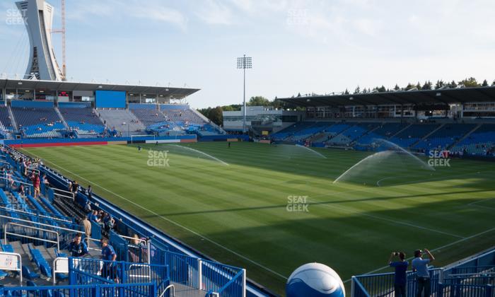 Saputo Stadium - Section 118 Seat View
