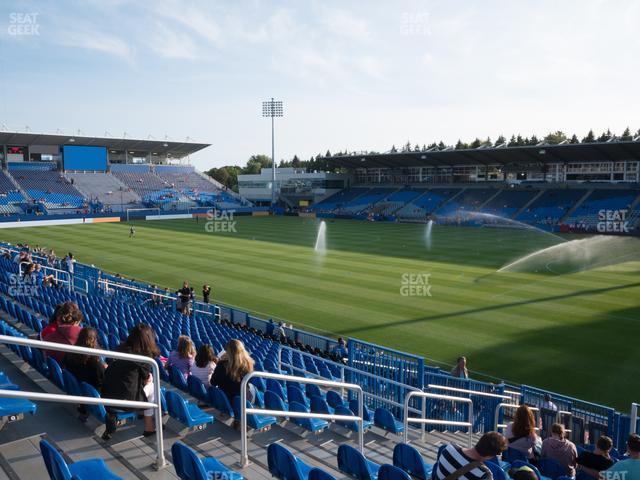 Saputo Stadium - Section 119 Seat View