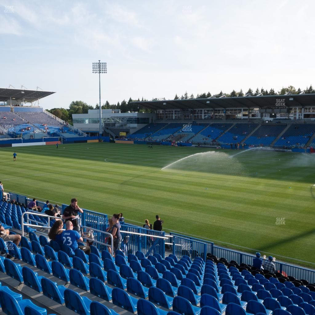 Saputo Stadium - Section 120 Seat View