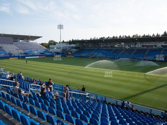 Saputo Stadium - Section 120 Seat View