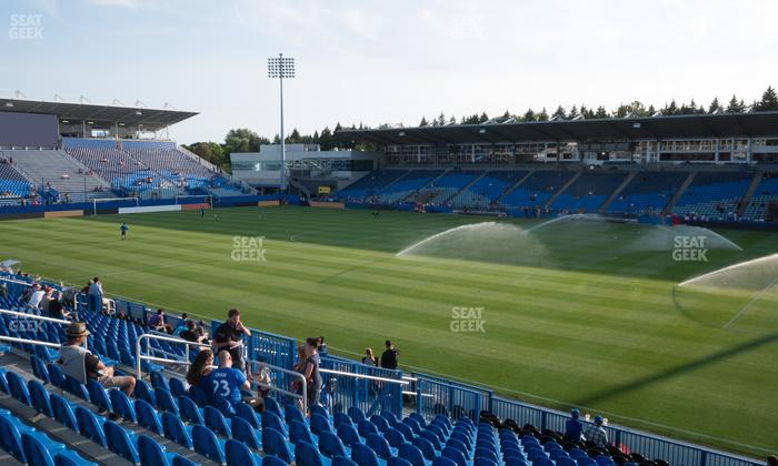 Saputo Stadium - Section 120 Seat View