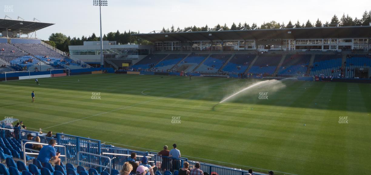 Saputo Stadium - Section 121 Seat View