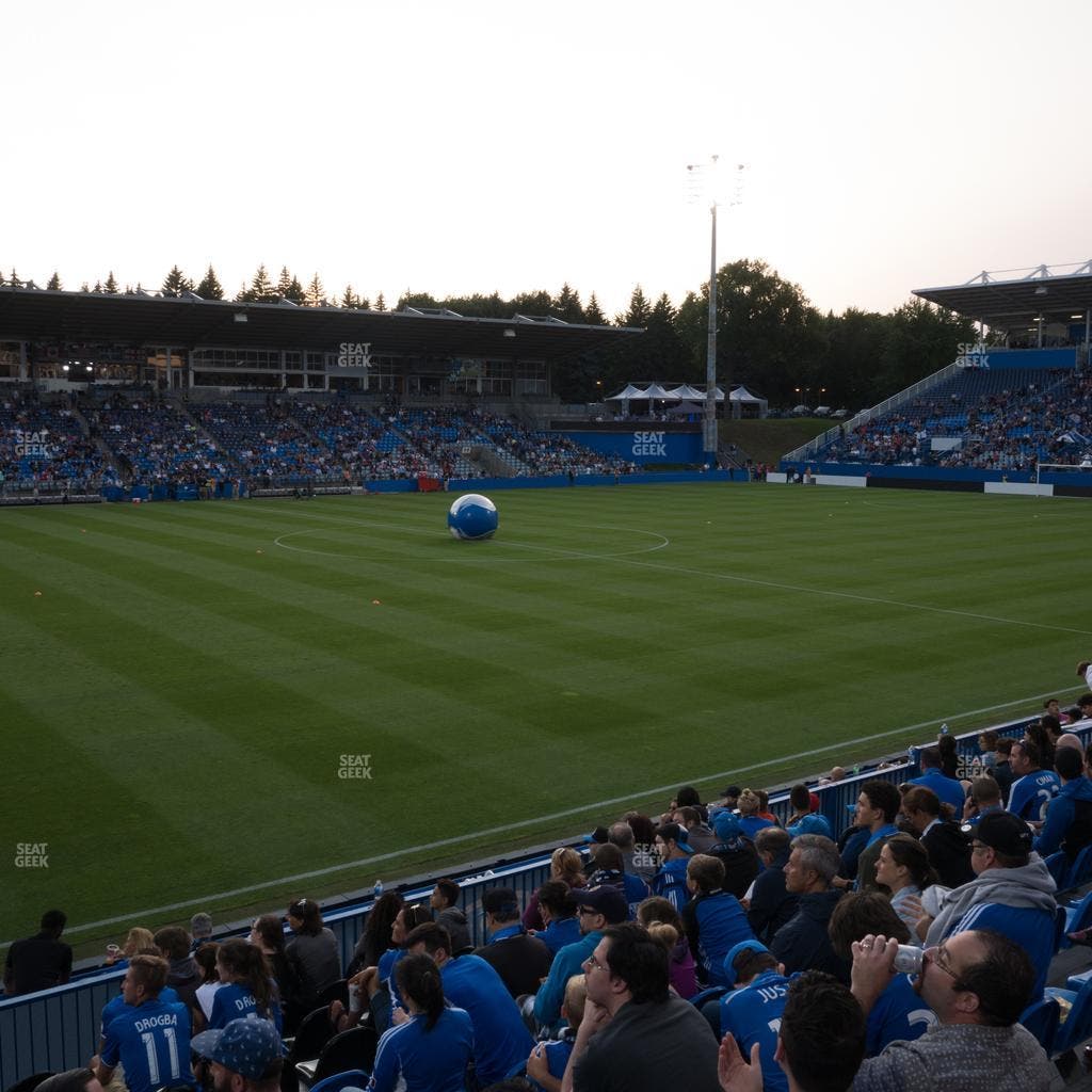 Saputo Stadium - Section 125 Seat View