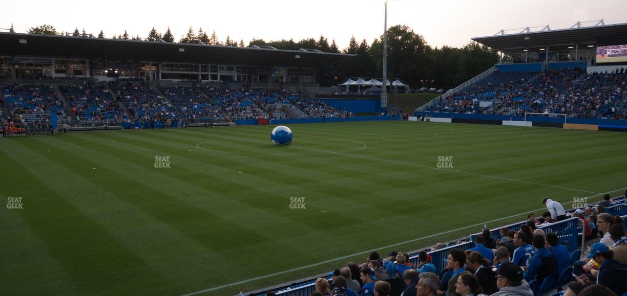 Saputo Stadium - Section 125 Seat View