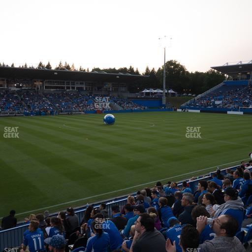 Saputo Stadium - Section 125 Seat View