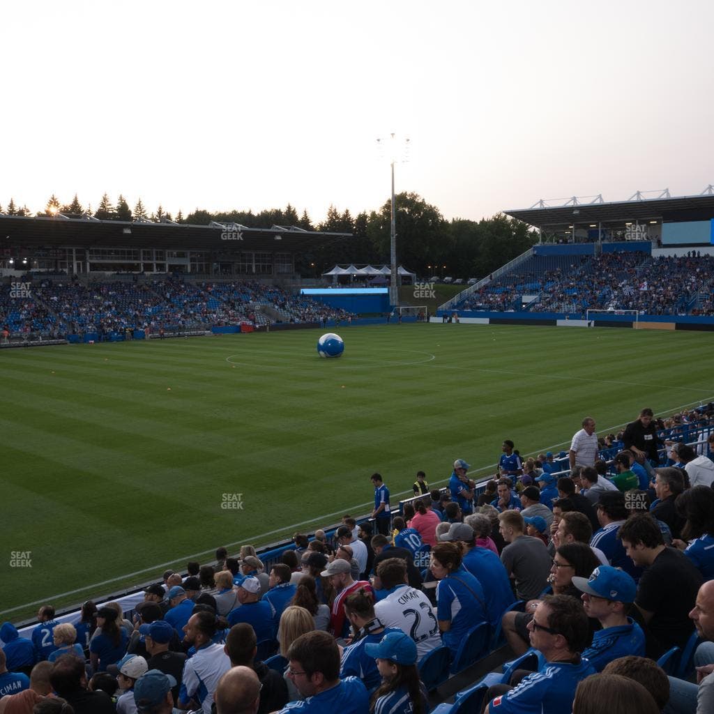 Saputo Stadium - Section 126 Seat View