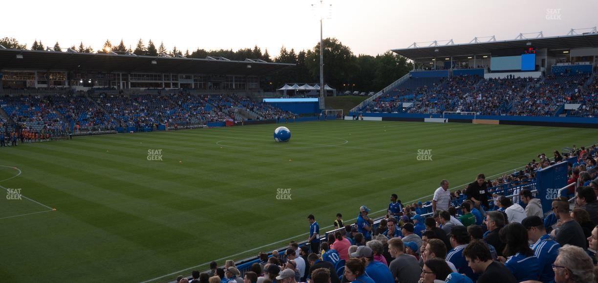 Saputo Stadium - Section 126 Seat View