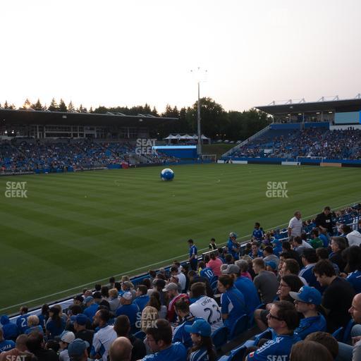 Saputo Stadium - Section 126 Seat View