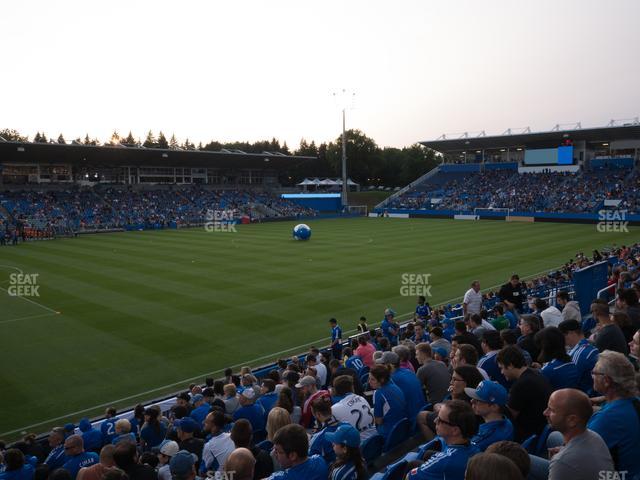 Saputo Stadium - Section 126 Seat View