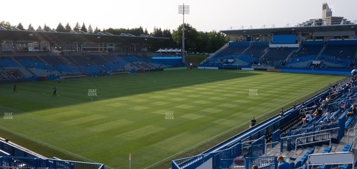 Saputo Stadium - Section 128 Seat View