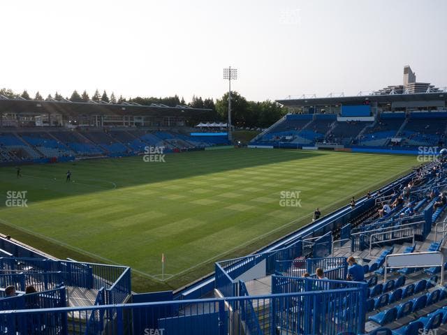 Saputo Stadium - Section 128 Seat View