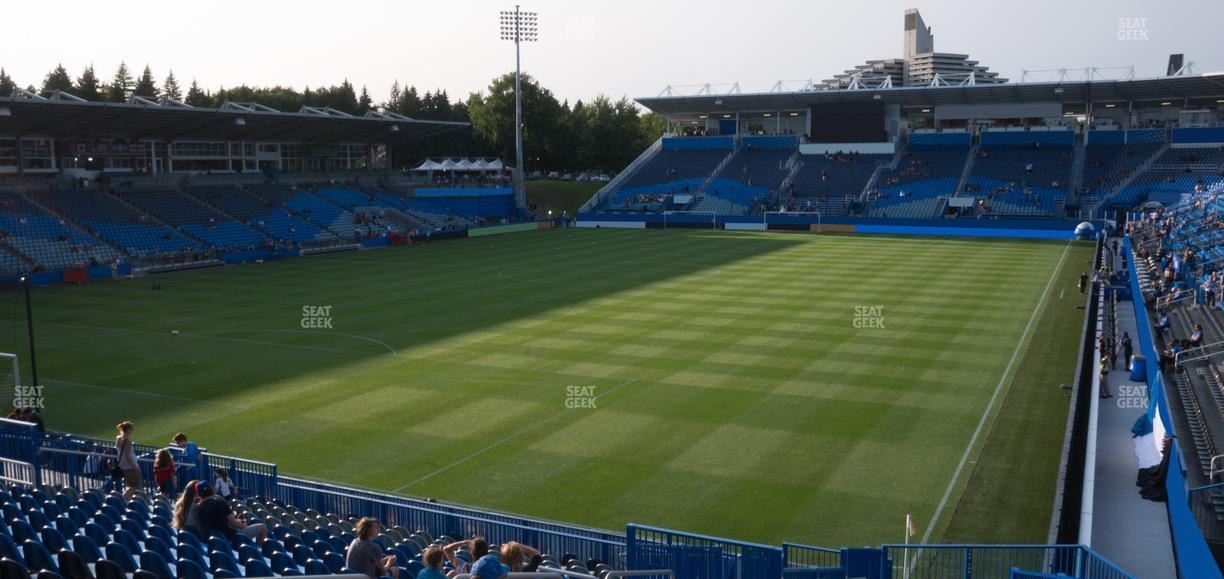 Saputo Stadium - Section 129 Seat View