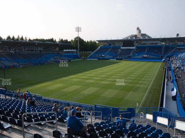 Saputo Stadium - Section 129 Seat View