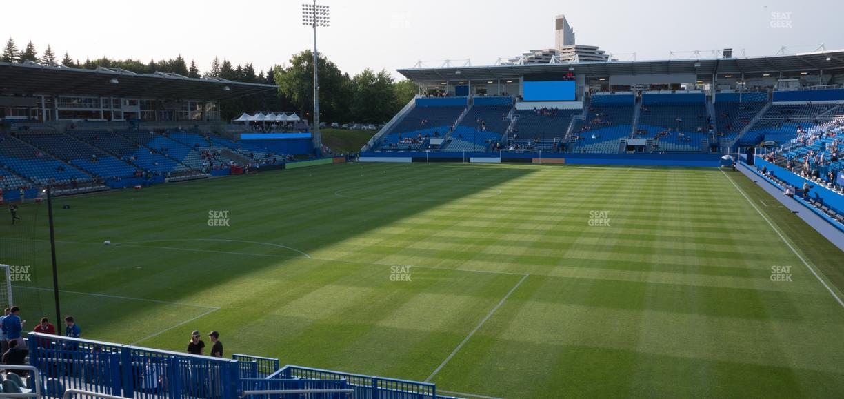 Saputo Stadium - Section 130 Seat View