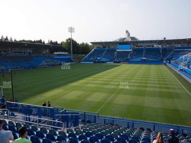 Saputo Stadium - Section 130 Seat View