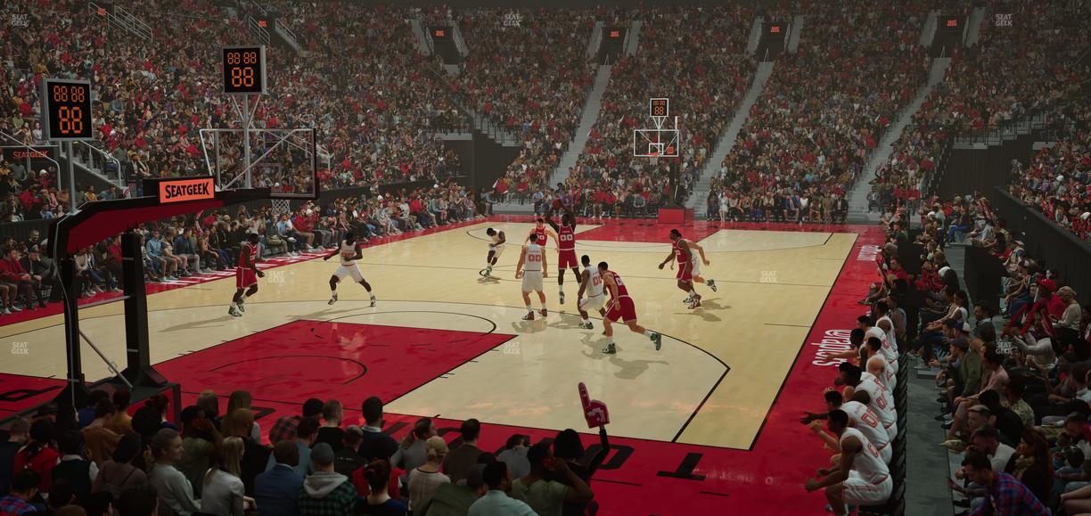 Scotiabank Arena - Section 101 Seat View