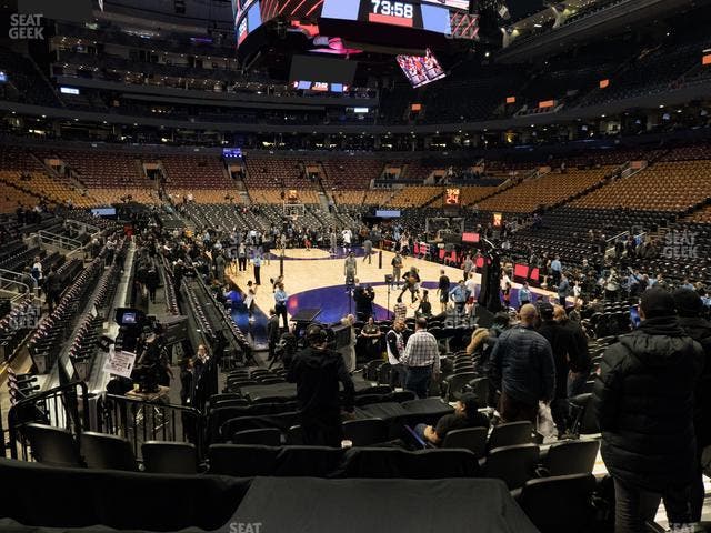 Scotiabank Arena - Section 104 Seat View Scotiabank Arena - Section 104 Seat View