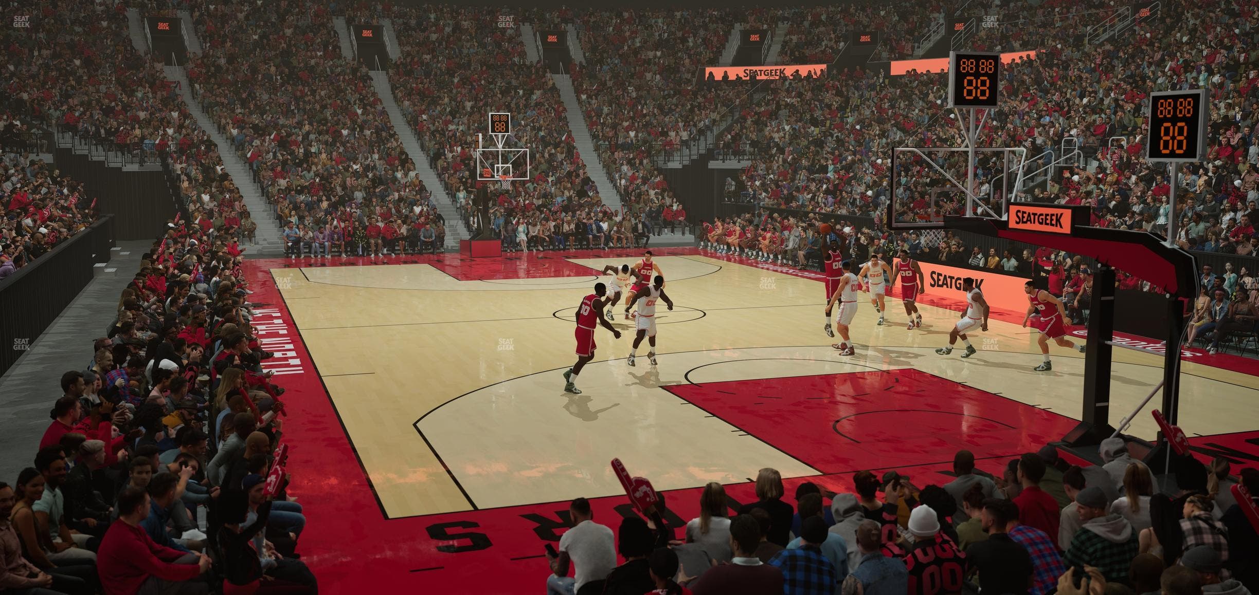 Scotiabank Arena - Section 104 Seat View