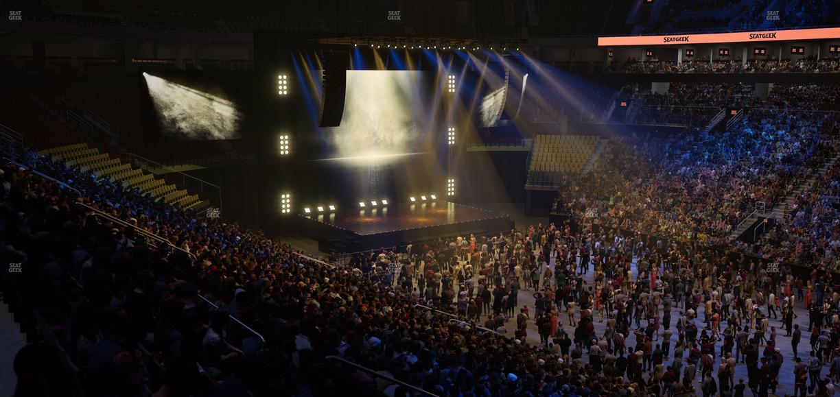 Scotiabank Arena - Section 106 M Seat View
