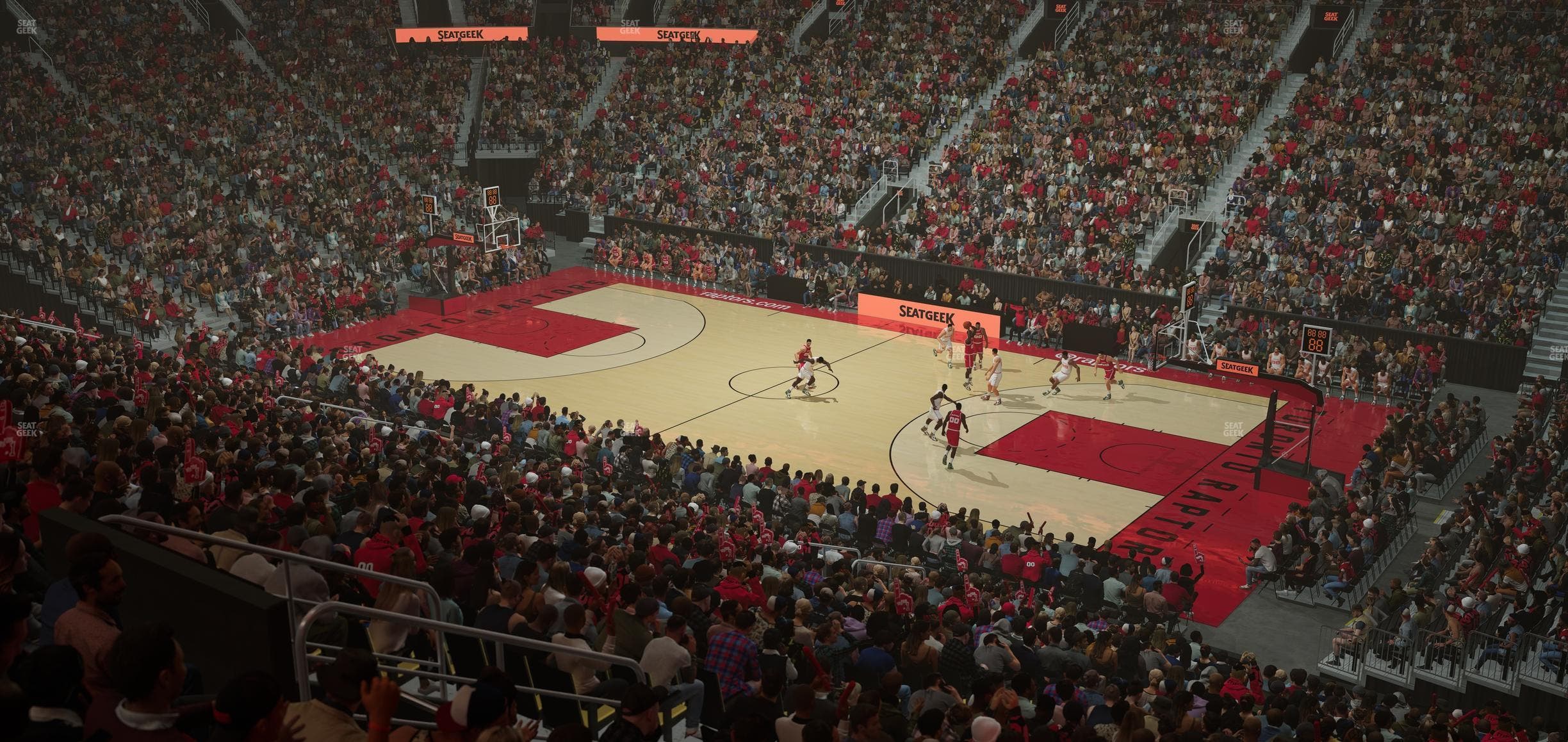 Scotiabank Arena - Section 106 M Seat View